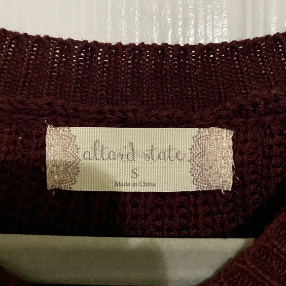 Altar's State Red Sweater - Small - Picture 3 of 3